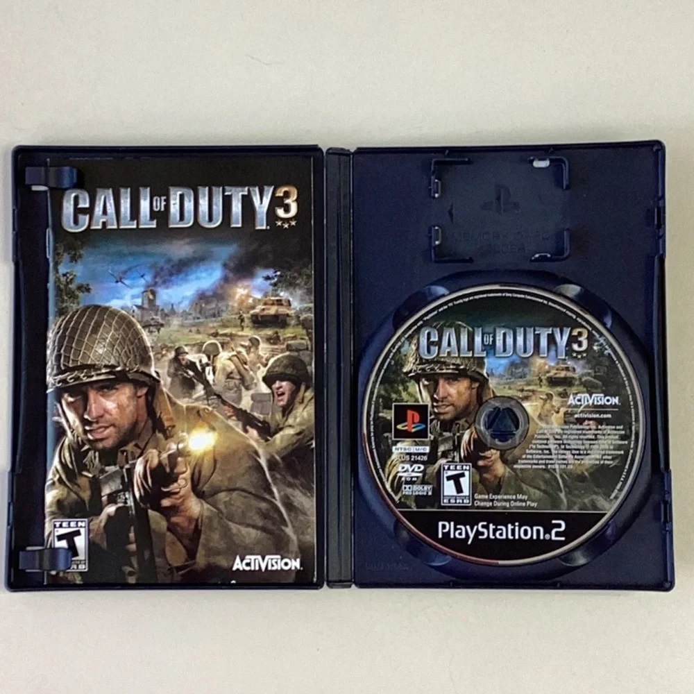 Call Of Duty 3 PlayStation 2 Game PS2 CIB Tested